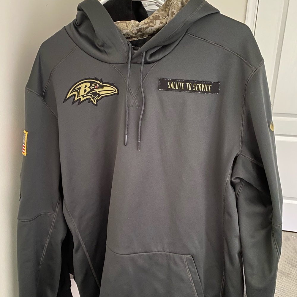 Baltimore Ravens Army Hoodie